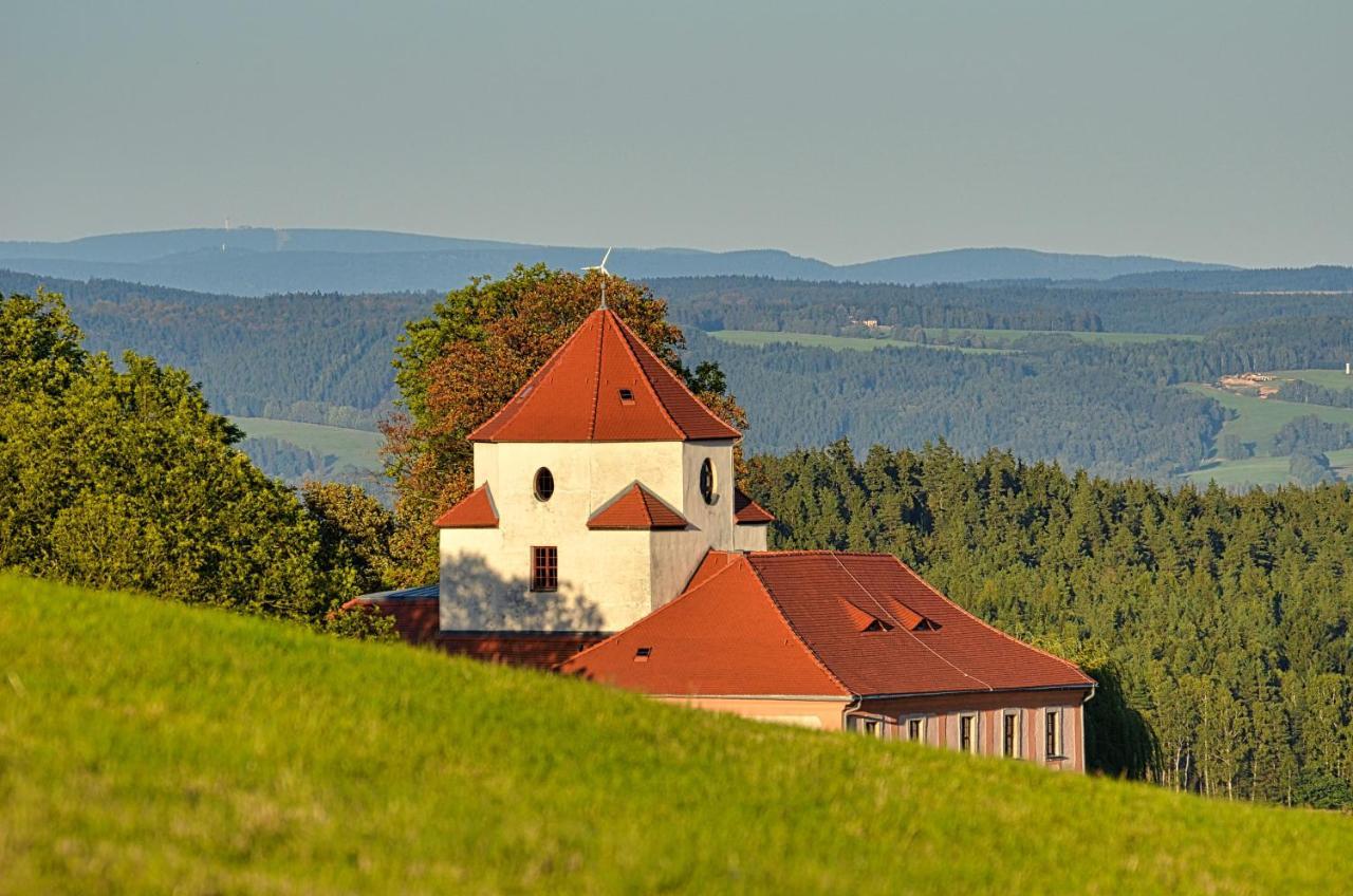Hotel Garni Schloss Schoenberg Бад-Брамбах Экстерьер фото