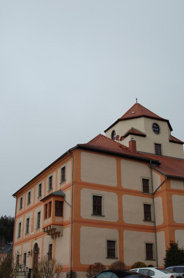 Hotel Garni Schloss Schoenberg Бад-Брамбах Экстерьер фото